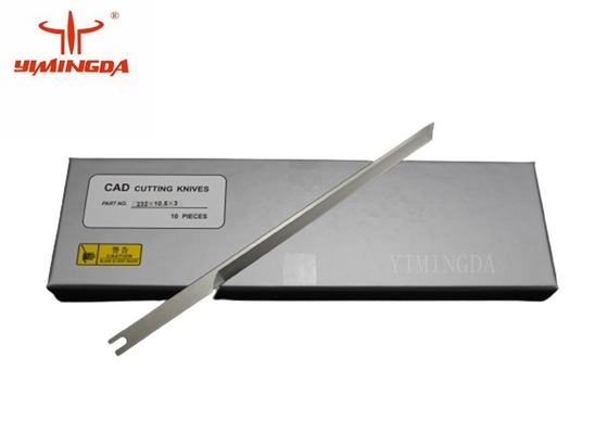 68539 HSS Malzeme Kesici Bıçak Bıçakları Kuris Kesici Makinesi İçin 232 * 10.5 * 3mm