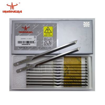 160/162 x 8.0 x 1.6mm Kesme Bıçağı CH08-02-25W1.6H3 Kesici Bıçak YIN AGMS Kesme Makinesi için